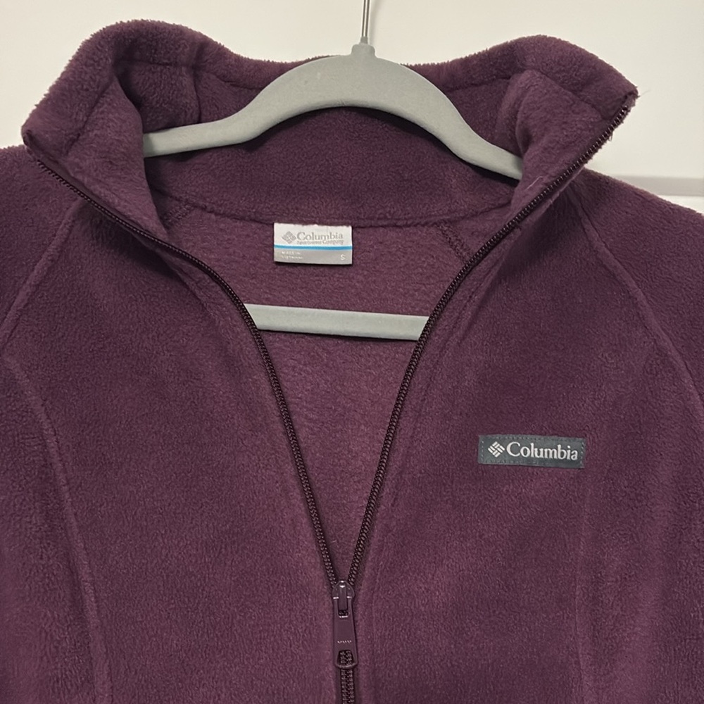 COLUMBIA women’s purple jacket size: S - Picture 2 of 7